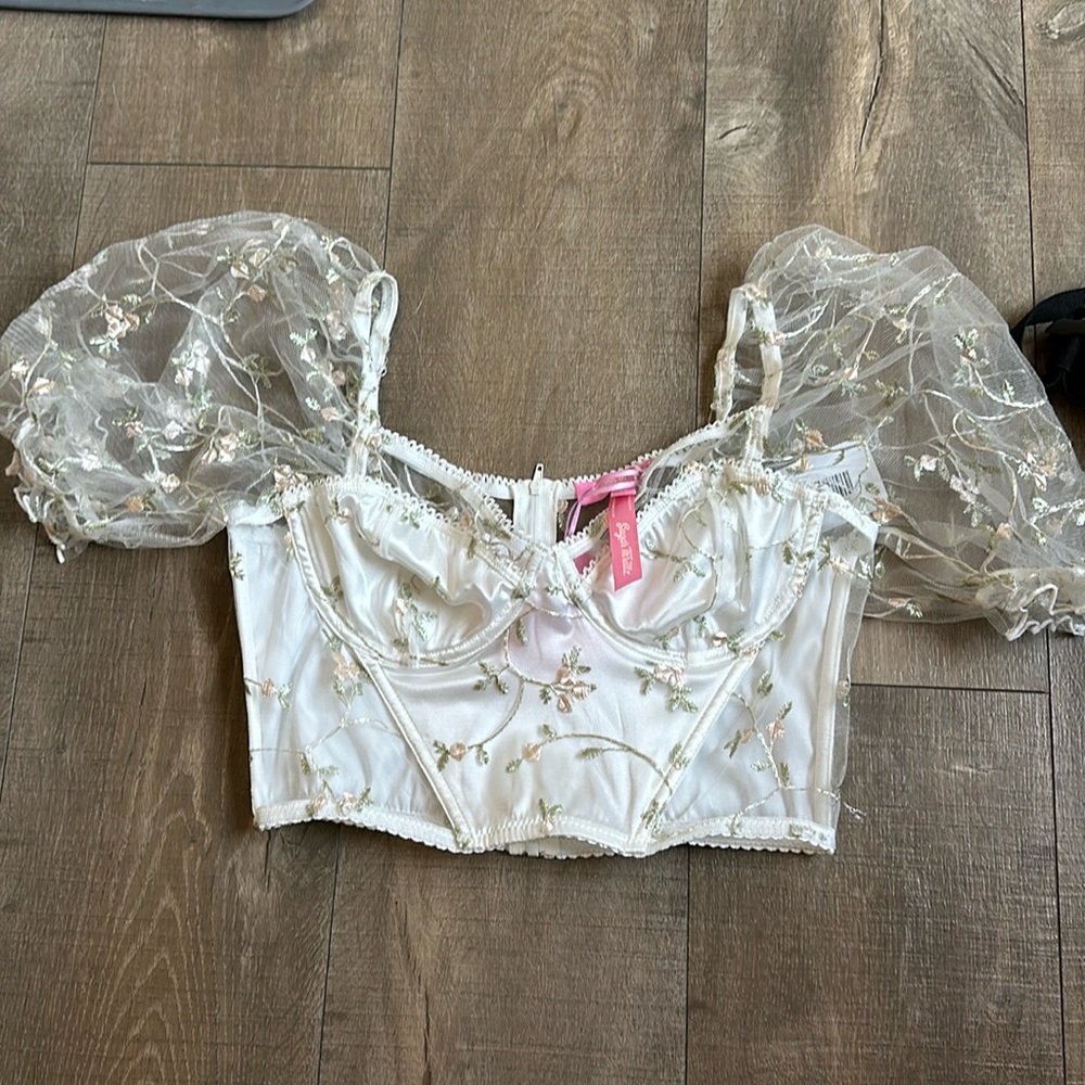 Sugar Thrillz Something to Believe In Bustier Top